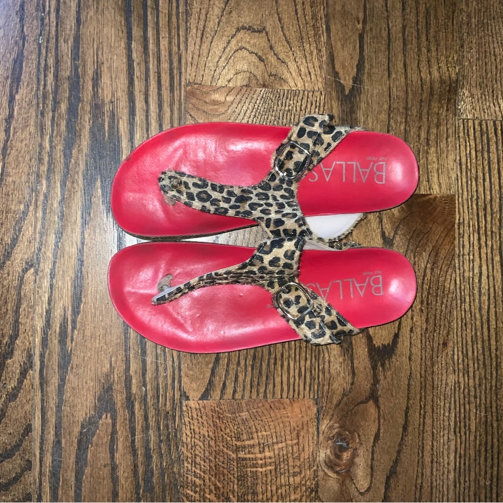 🐆Ballasox Cheetah Print Sandal (SZ11)🐆